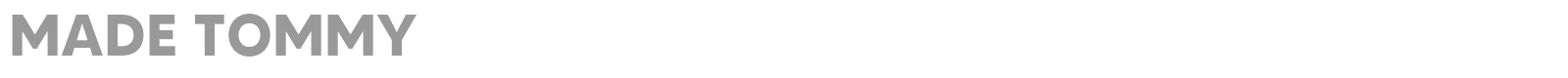 MADE Tommy font preview